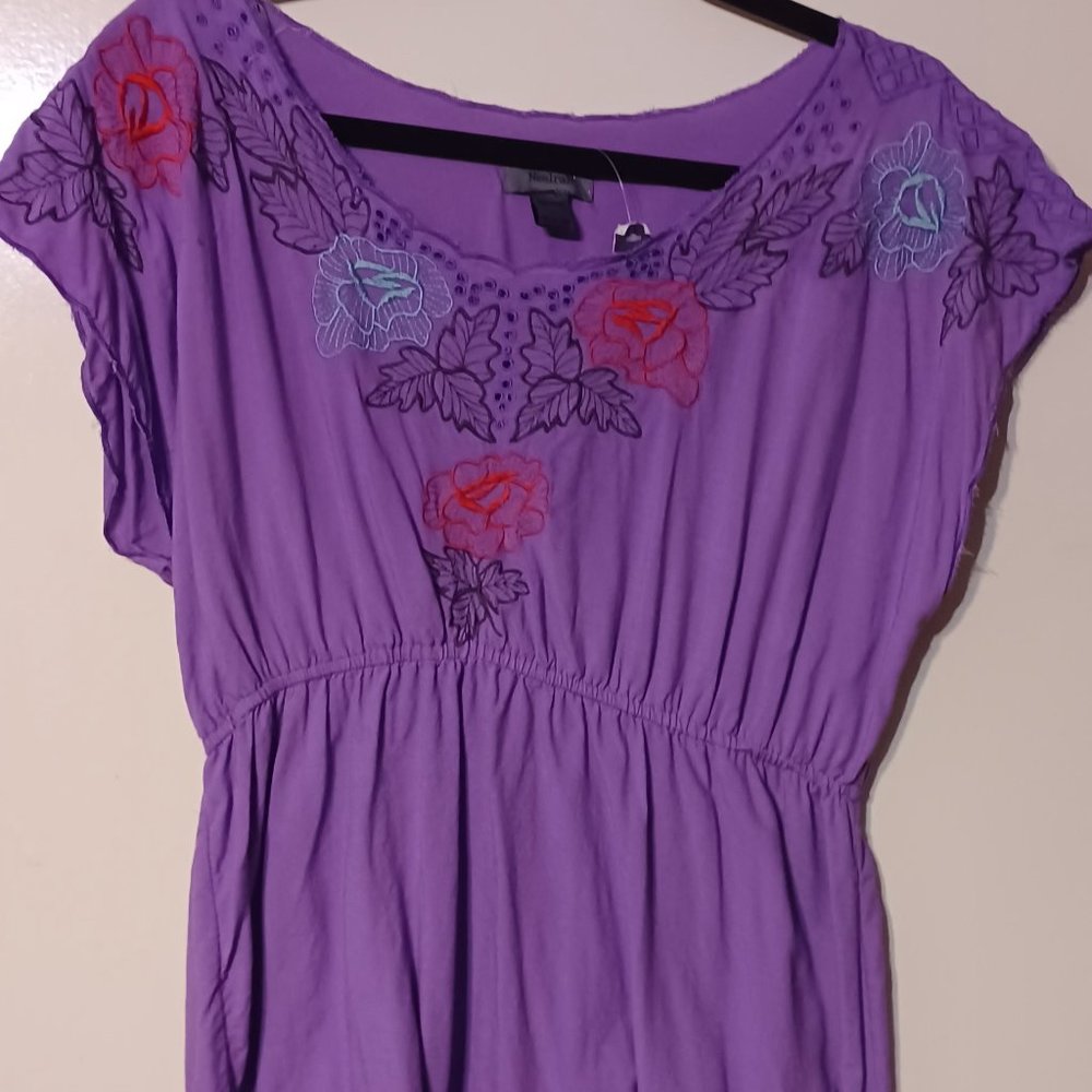 Neelrah Women's Purple Top with Tags size L